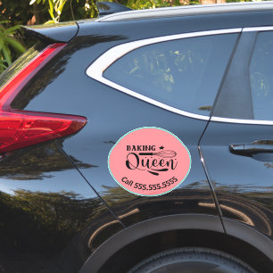Baking business car decal