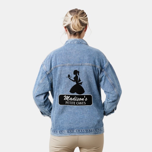 Baking Business Denim Jacket (Model)