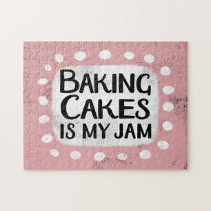 Baking Cakes Est Mon Jam Jigsaw Puzzle