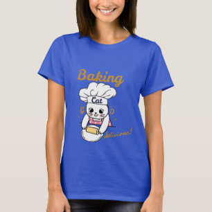 Baking Cat-DELICIOUS Good Design - Cute Cat Baking T-Shirt