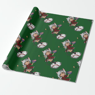 Baking Cat Wrapping Paper