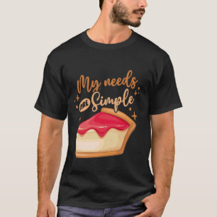 Baking Cheesecake Pastry Chef Cheese Cake T-Shirt