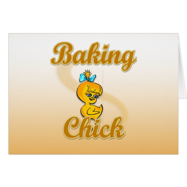 Baking Chick (Front Horizontal)