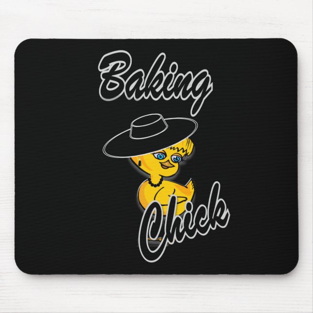Baking Chick #4 Mouse Pad (Front)