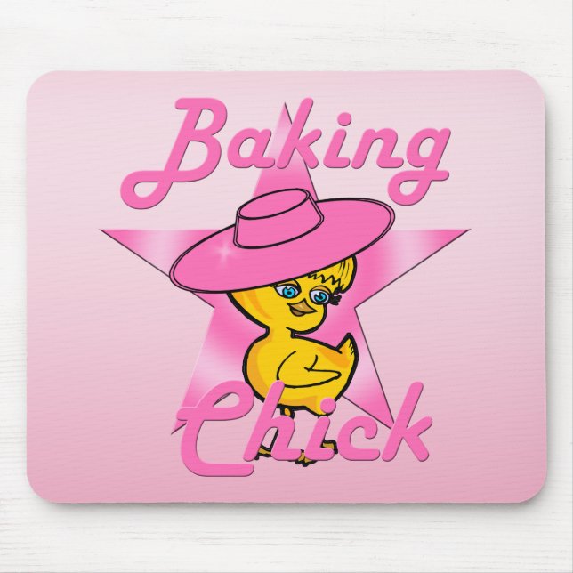 Baking Chick #8 Mouse Pad (Front)