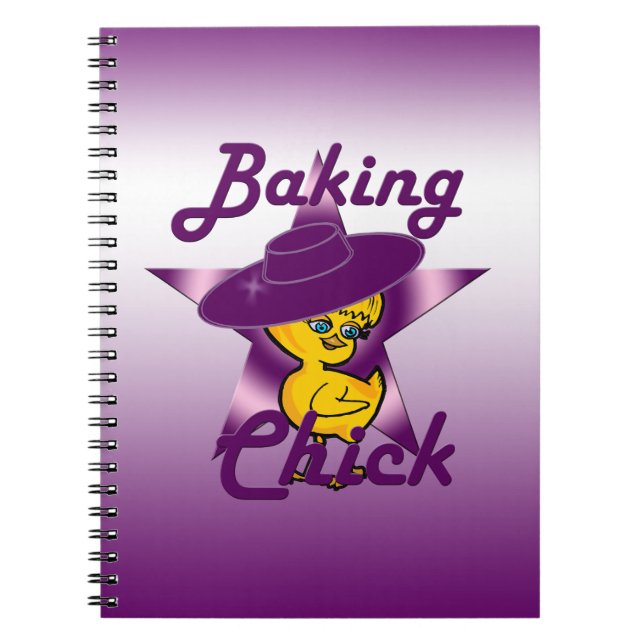 Baking Chick #9 Notebook (Front)