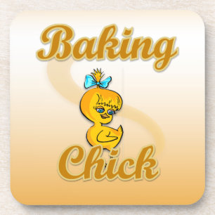 Baking Chick Coaster