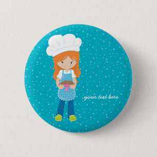 Baking * choose your background colour 2 inch round button
