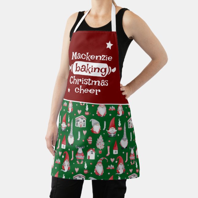 Baking Christmas Cheer Apron (Insitu)