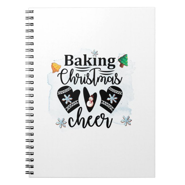 Baking Christmas Cheer Notebook (Front)