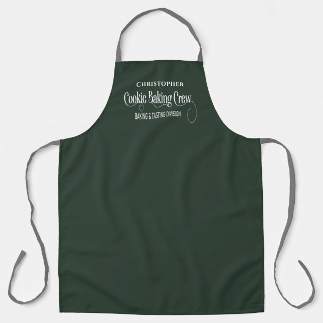 Baking Cookie Crew Apron (Front)