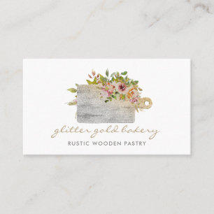 Baking Cooking Chopping Board Homemade Business Card