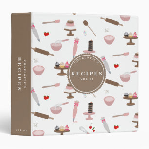 Baking & Cooking Supplies Family Recipe Cookbook Binder