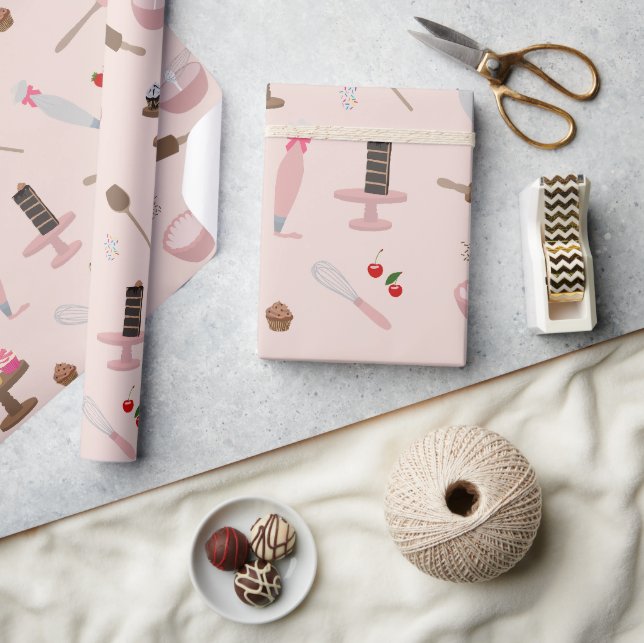 Baking & Cooking Utensils Bakery Cooking  Wrapping Paper (Crafts)