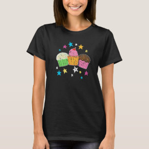 Baking Delicious  Cupcake   Vintage Cupcakes T-Shirt