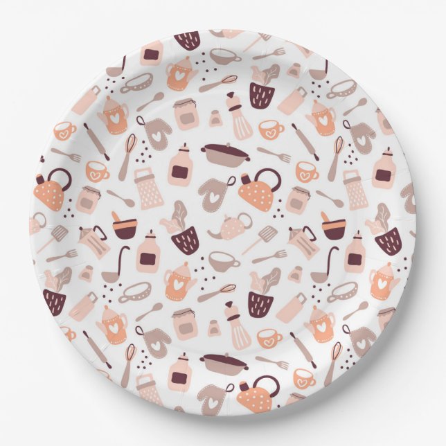 Baking essentials Paper Plate (Front)