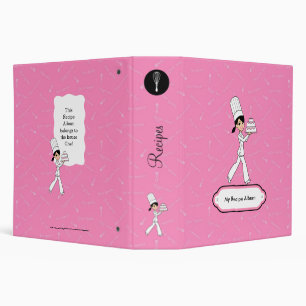 Baking Girl Recipe Binder