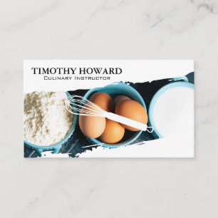 Baking Ingredients Business Card