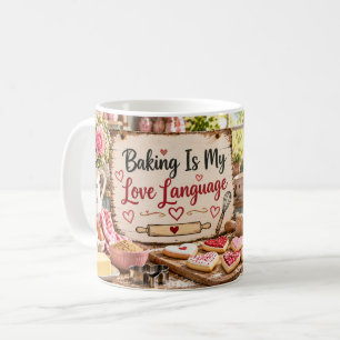 Baking Is My Love Language Mug