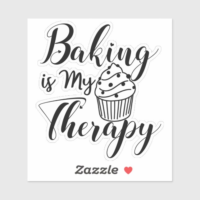 Baking Is My Therapy Quotes (Sheet)