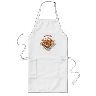 Baking Is The Spice Of Life – Cinnamon Roll Long Apron