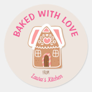 Baking Labels Personalised With a Name