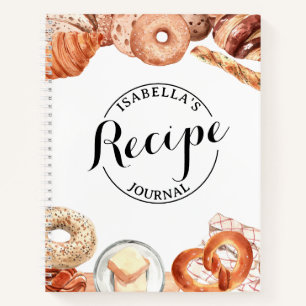 Baking Love Customizable Recipe Book