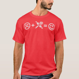 Baking Makes Happy Funny Gift Baker Baking Lover M T-Shirt