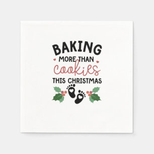 Baking More Than Cookies This Christmas Pregnancy Napkin