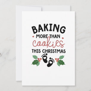 Baking More Than Cookies This Christmas Pregnancy Save The Date