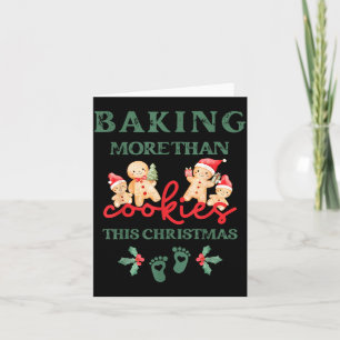 Baking More Than Cookies This Christmas Pregnant M Card