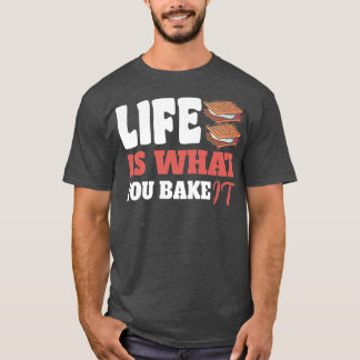 Baking Motif for Cake and Cookie bakers 564 T-Shirt