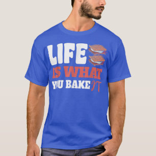 Baking Motif for Cake and Cookie bakers 580 T-Shirt