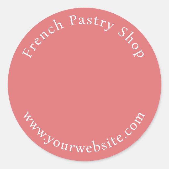 Baking photo Sticker (Devant)