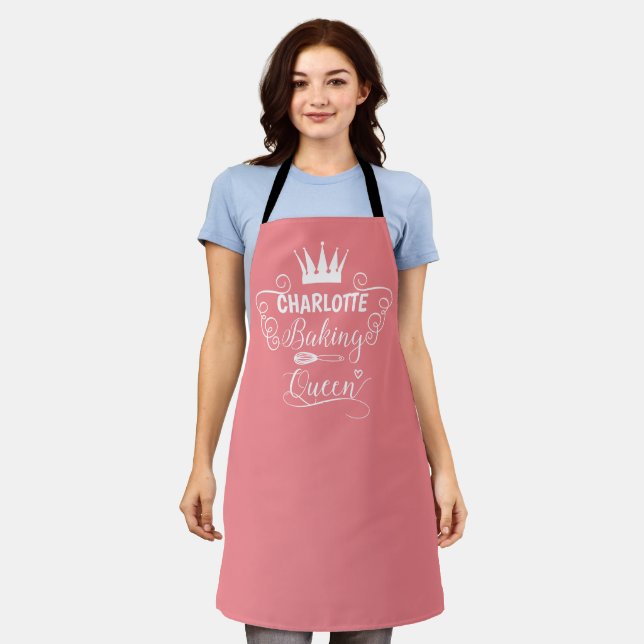 Baking Queen! Apron (Worn)