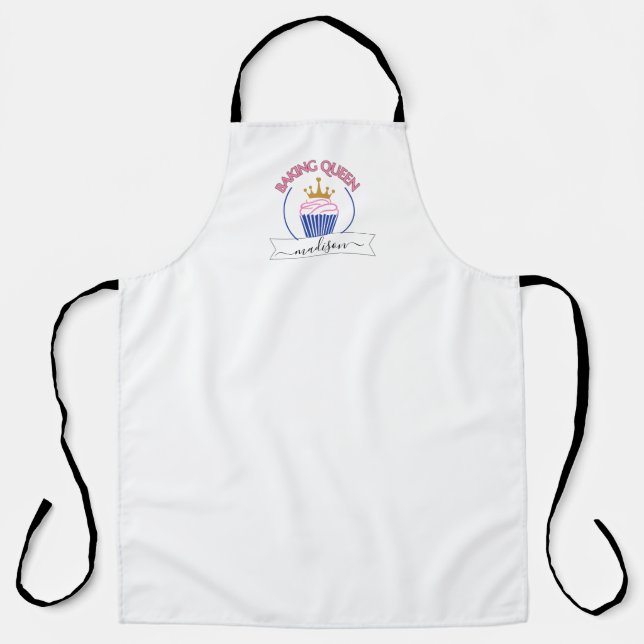 Baking Queen! Cupcake Apron (Front)