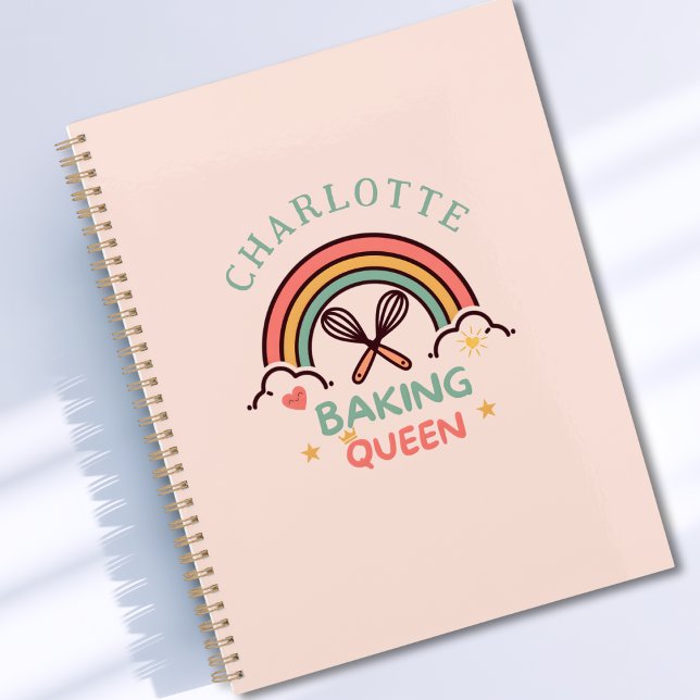 Baking Queen or King- Rainbow- Custom (Baking Queen or King- Rainbow- Custom Planner)