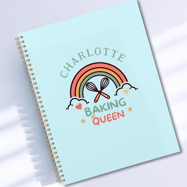 Baking Queen or King- Rainbow- Custom Planner (Baking Queen or King- Rainbow- Custom Planner)