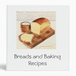 Baking Recipes Binder