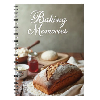 Baking Recipes Notebook