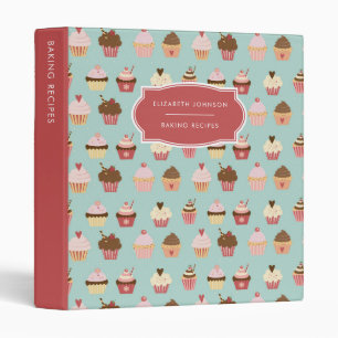 Baking Recipes Organizer Cookbook Binder