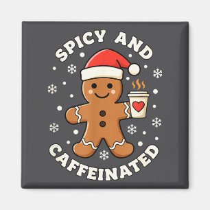 Baking Scy And Caffeinated Gingerbread Coffee Chri Magnet