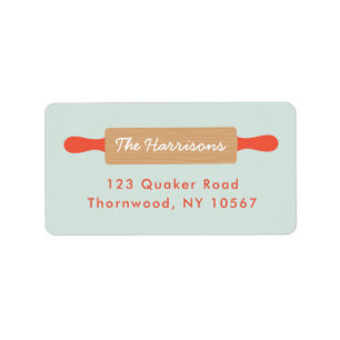 Baking Spirits Bright Address Labels