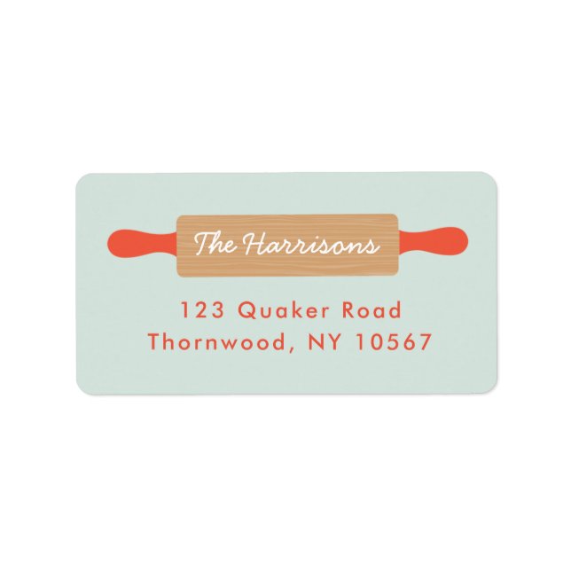Baking Spirits Bright Address Labels (Front)