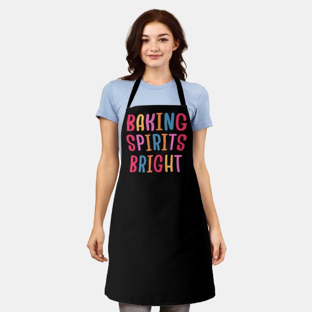BAKING SPIRITS BRIGHT APRON (Worn)