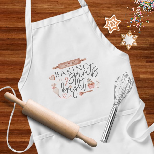 Baking Spirits Bright Apron (Creator Uploaded)