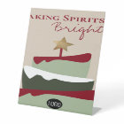 Baking spirits bright Bakery humour Christmas