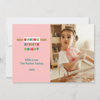 Baking Spirits Bright Christmas Cards