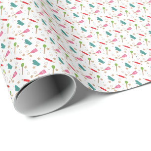 Baking Spirits Bright Christmas Gift Wrap