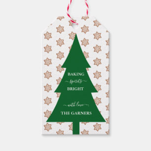 Baking Spirits Bright   Christmas Tree   Gift Tags